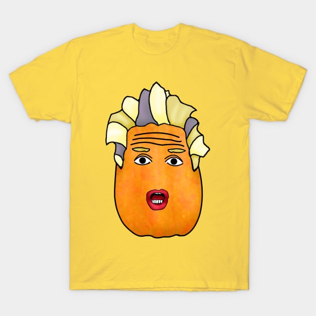 Pumpkin Head Lloyd T-Shirt by doublebeta